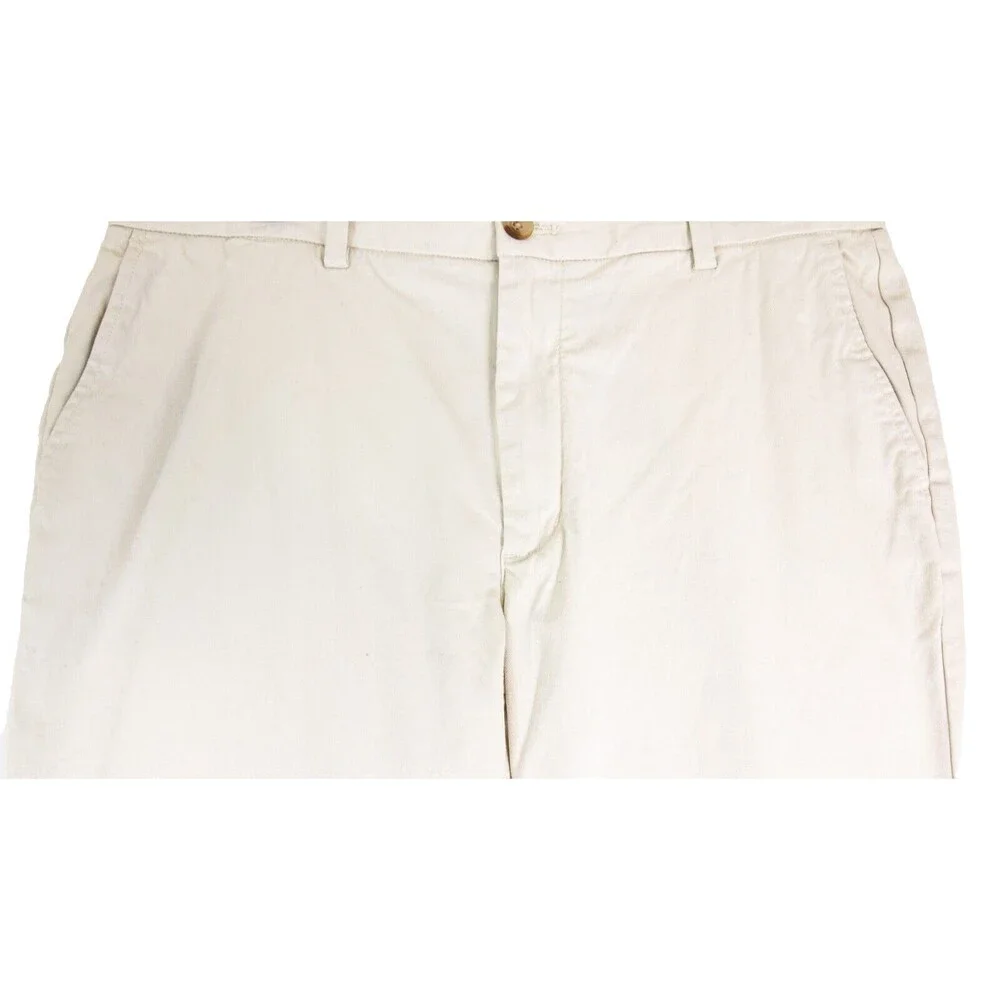 Vineyard Vines Men's Size W34 X L34 Khaki Tan Flat Front Straight Leg Pants